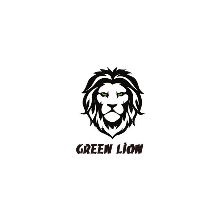 Green lion