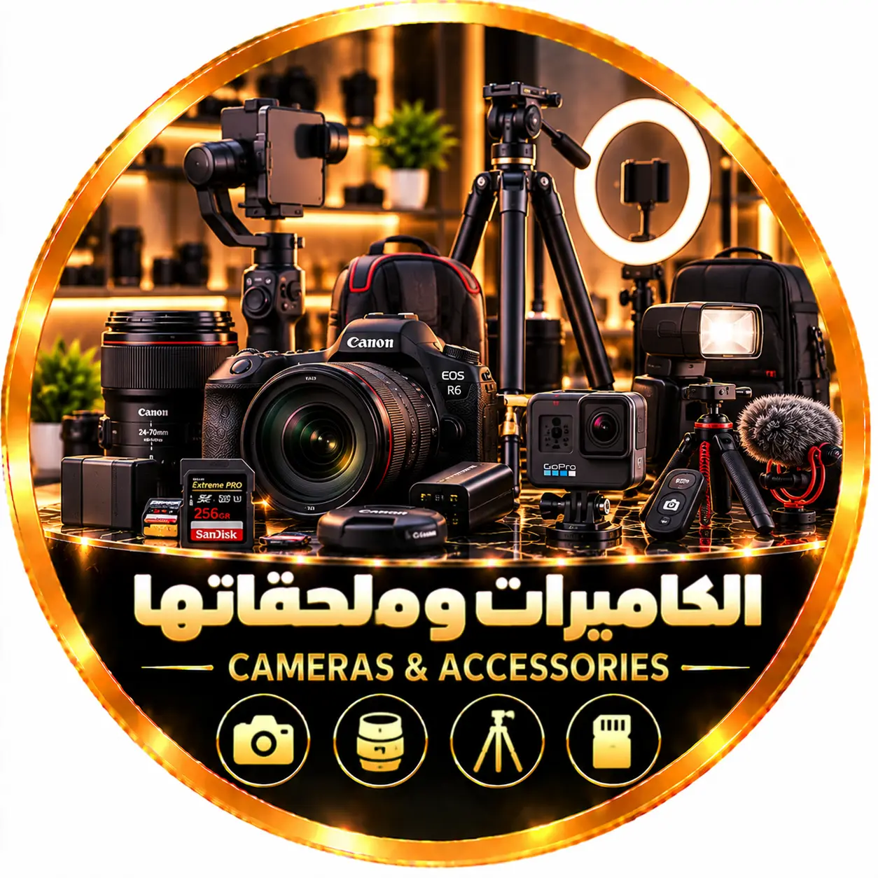الكاميرات وملحقاتها