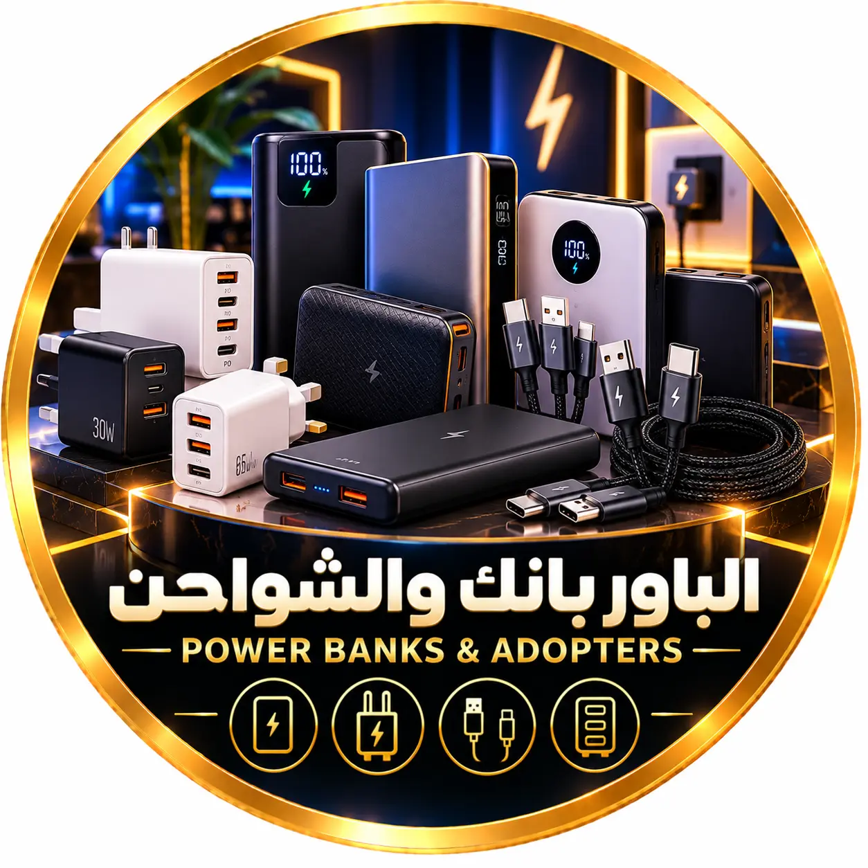 الباور بانك والشواحن