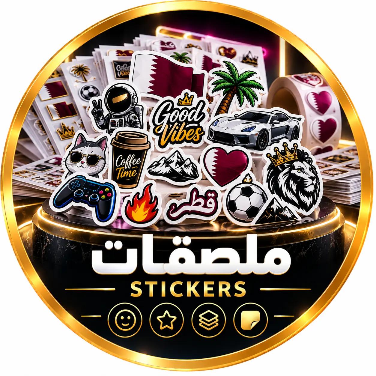 ملصقات