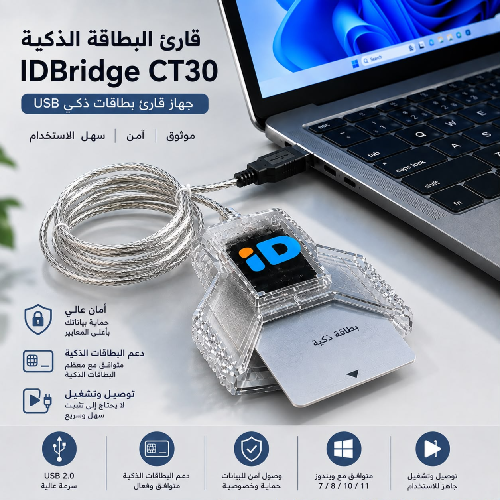 Smart card reader hukoomi-CT30