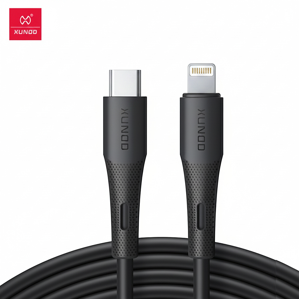 XUNDD cable C- TO- lightning 2m  BLACK