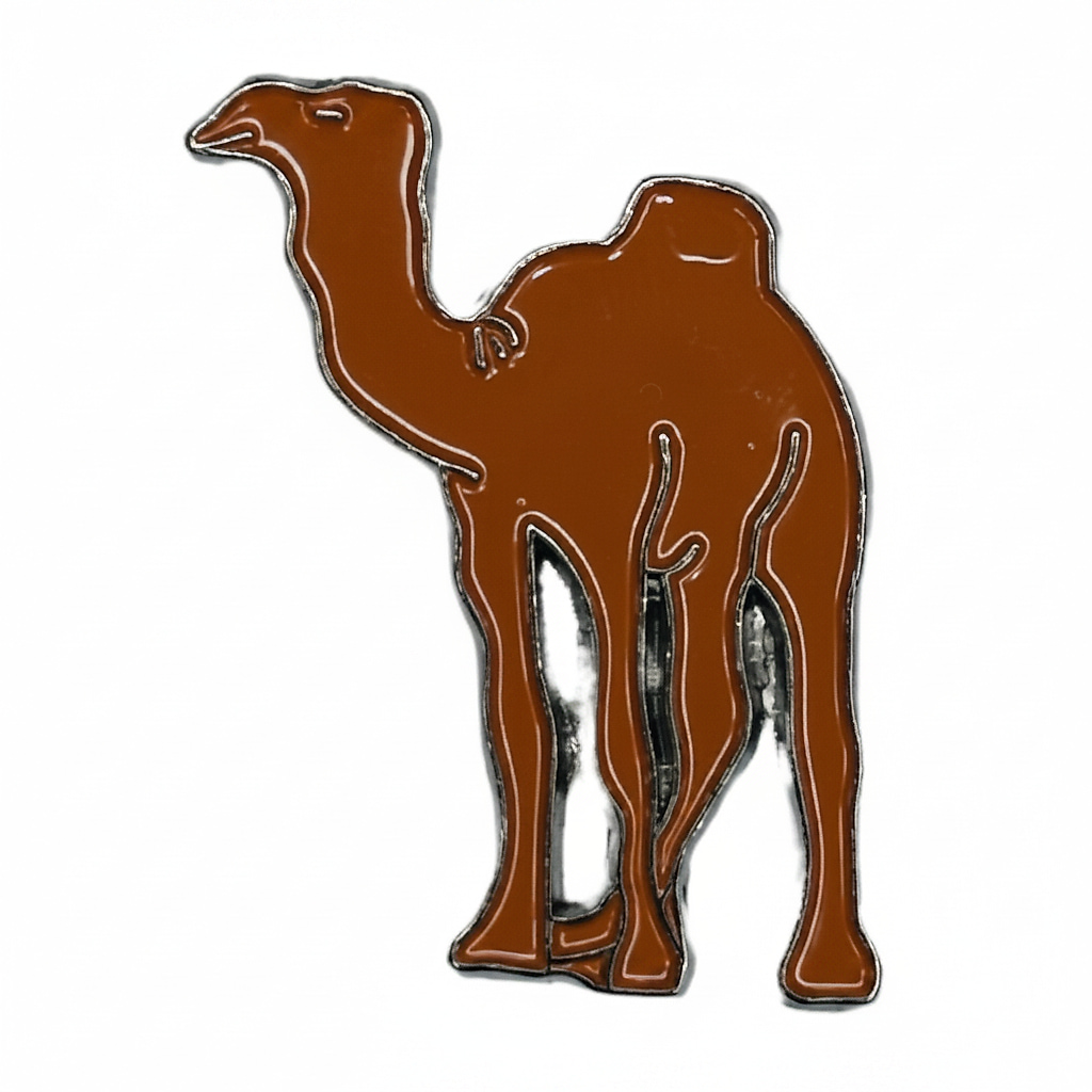 ملصق معدني جمل