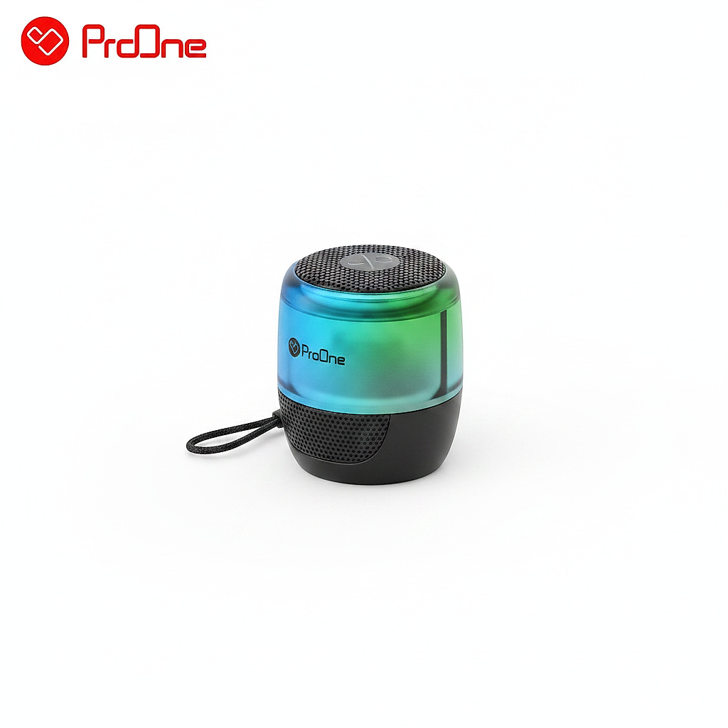 مكبر صوت لاسلكي محمول Pro one (PSB4320N) أزرق وأخضر