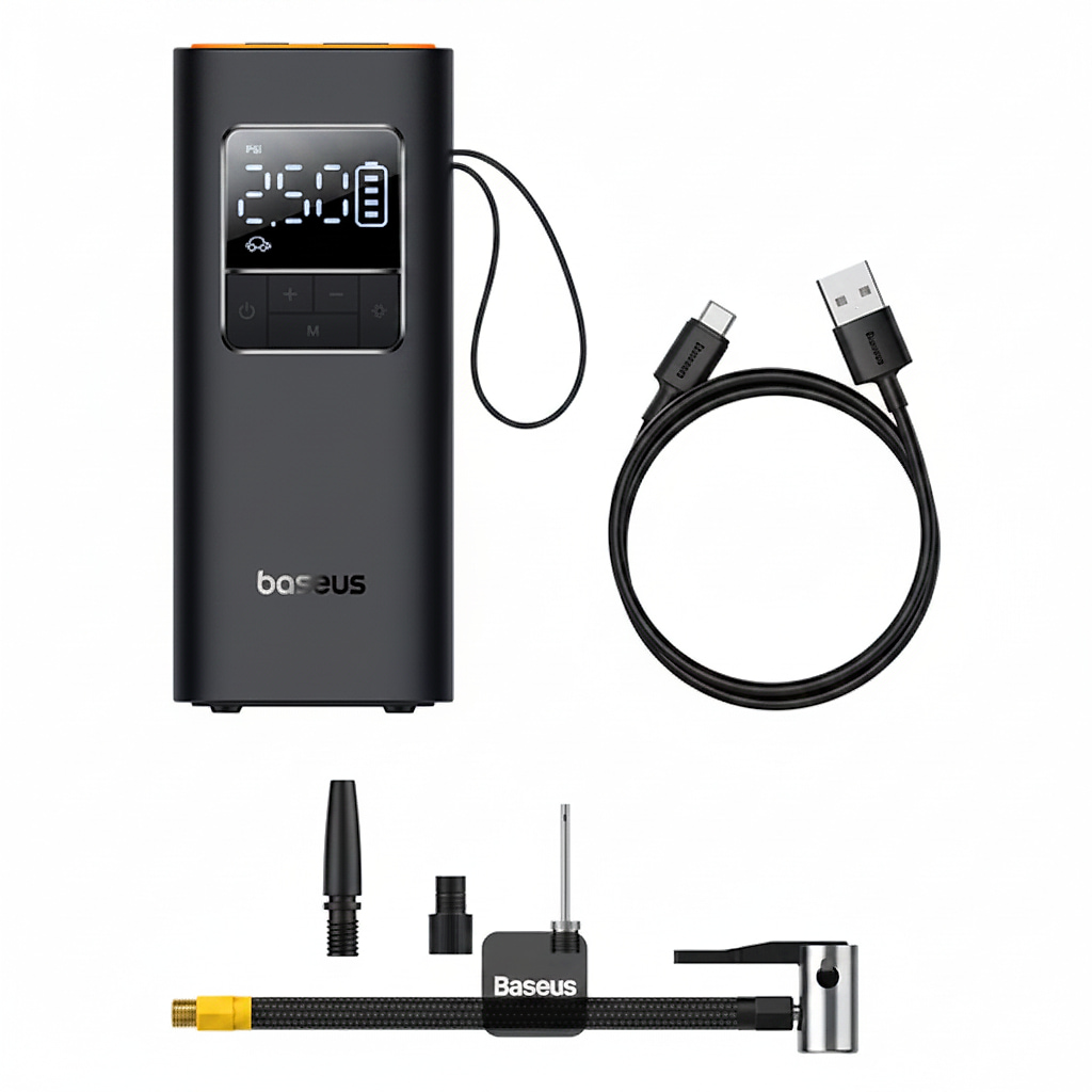 مضخة هواء لاسلكية Baseus SuperMini Pro FAST