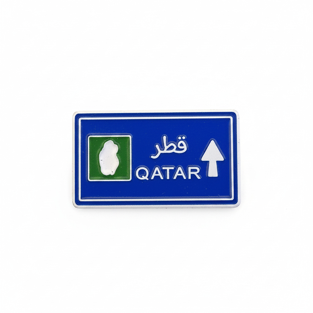 ملصق معدني قطر
