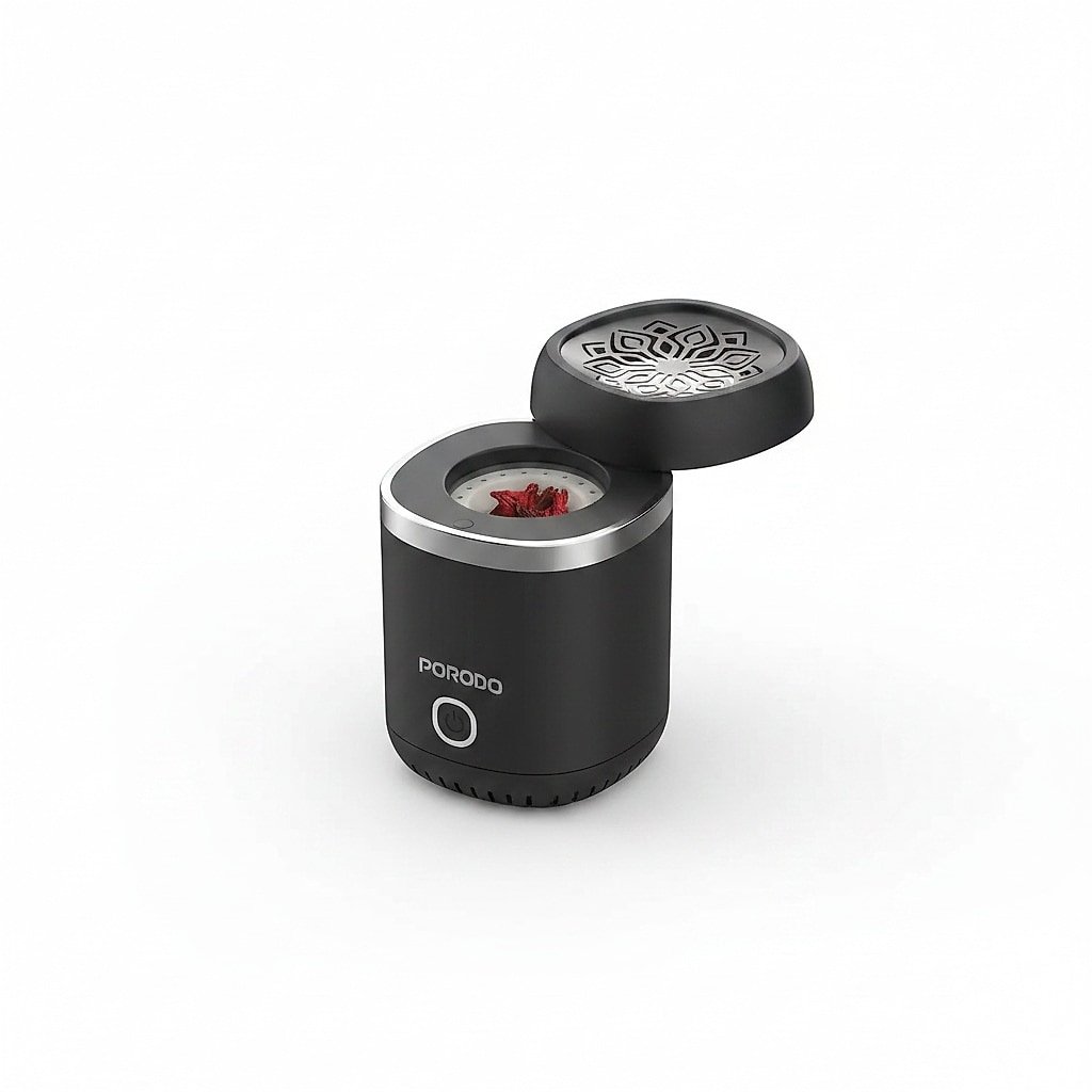 Porodo Lifestyle Dreams Mini Incense Burner Black